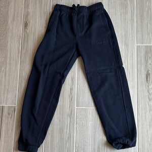 Zara Kids Embroidered Text Jogger Pants Size 9